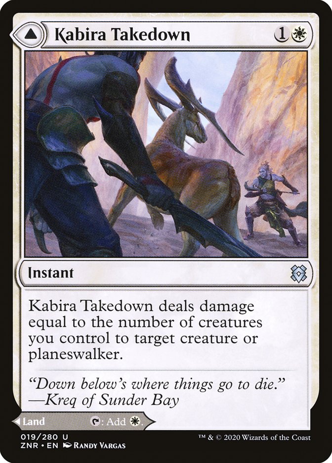 Kabira Takedown // Kabira Plateau [Zendikar Rising] | Game Haven TX