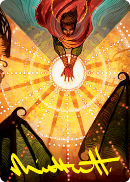 Grapeshot Art Card (Gold-Stamped Signature) [Strixhaven: School of Mages Art Series] | Game Haven TX