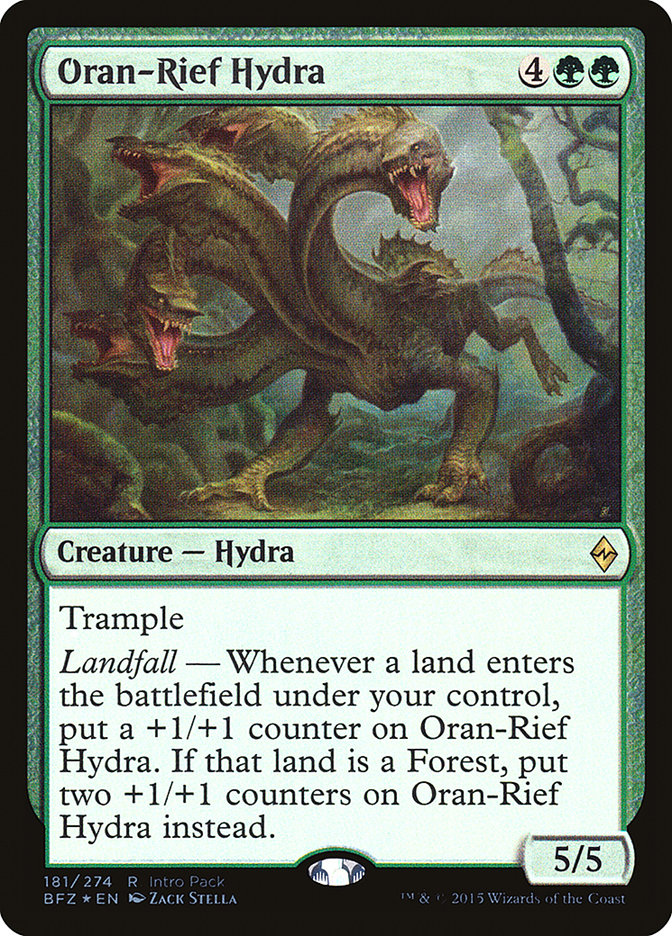 Oran-Rief Hydra [Battle for Zendikar Promos] | Game Haven TX