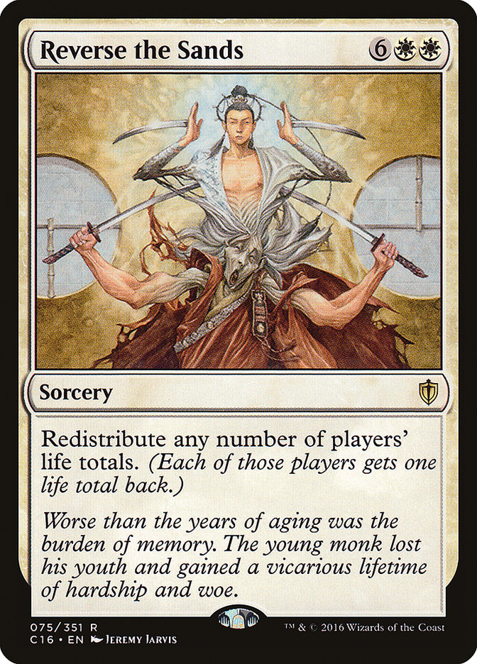 Reverse the Sands [Commander 2016] | Game Haven TX