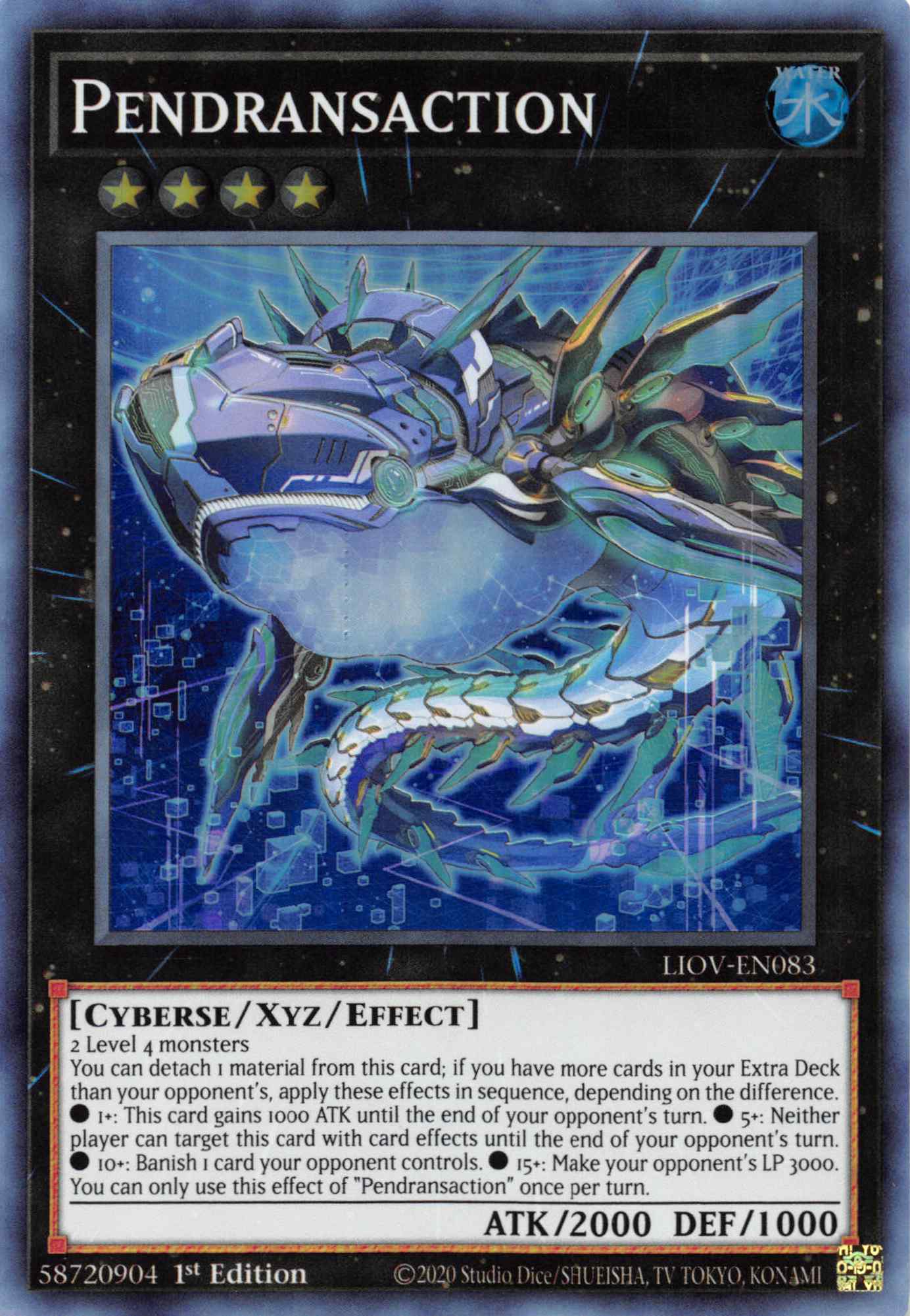 Pendransaction [LIOV-EN083] Super Rare | Game Haven TX