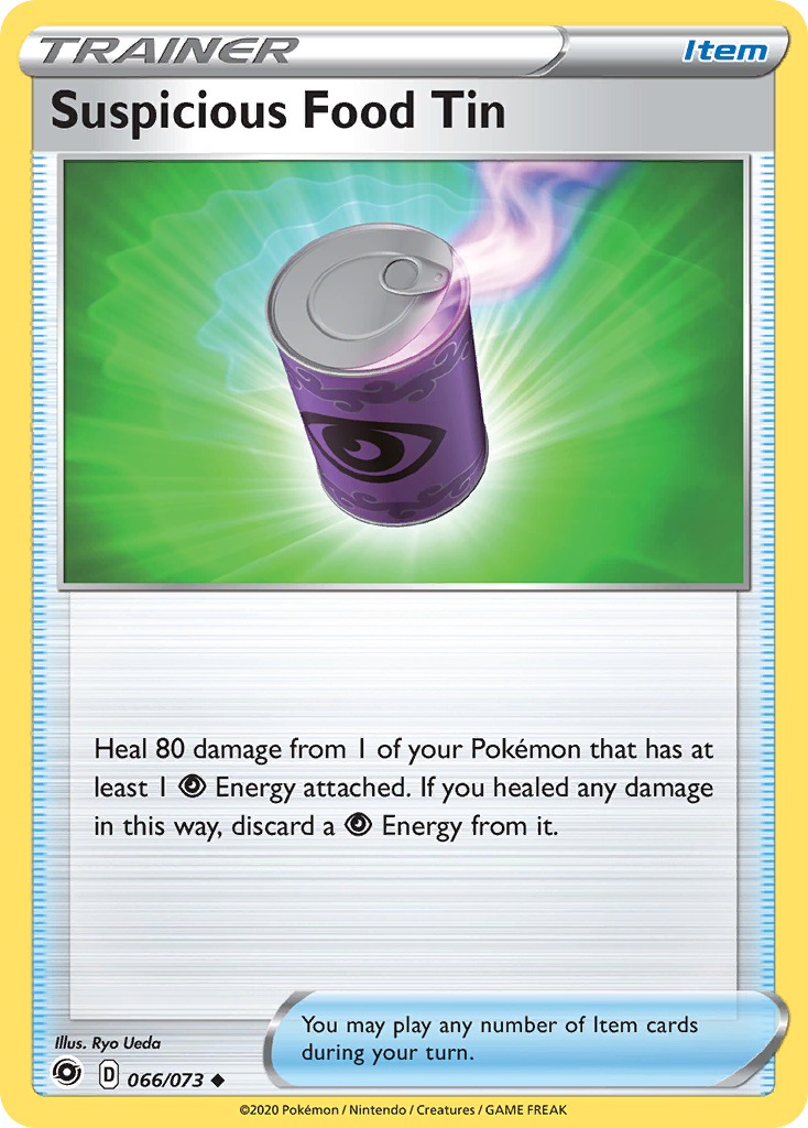 Suspicious Food Tin (066/073) [Sword & Shield: Champion's Path] | Game Haven TX