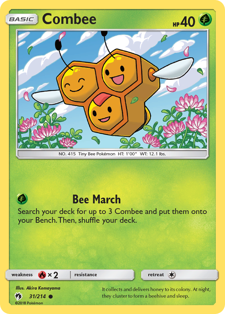 Combee (31/214) [Sun & Moon: Lost Thunder] | Game Haven TX