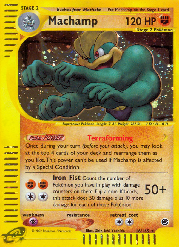 Machamp (16/165) [Expedition: Base Set] | Game Haven TX