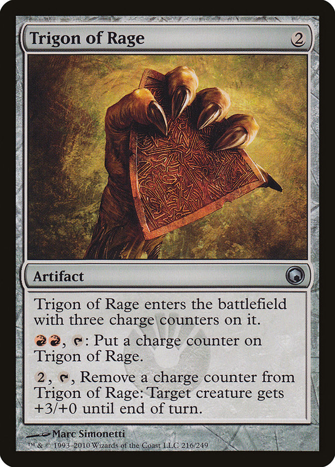 Trigon of Rage [Scars of Mirrodin] | Game Haven TX