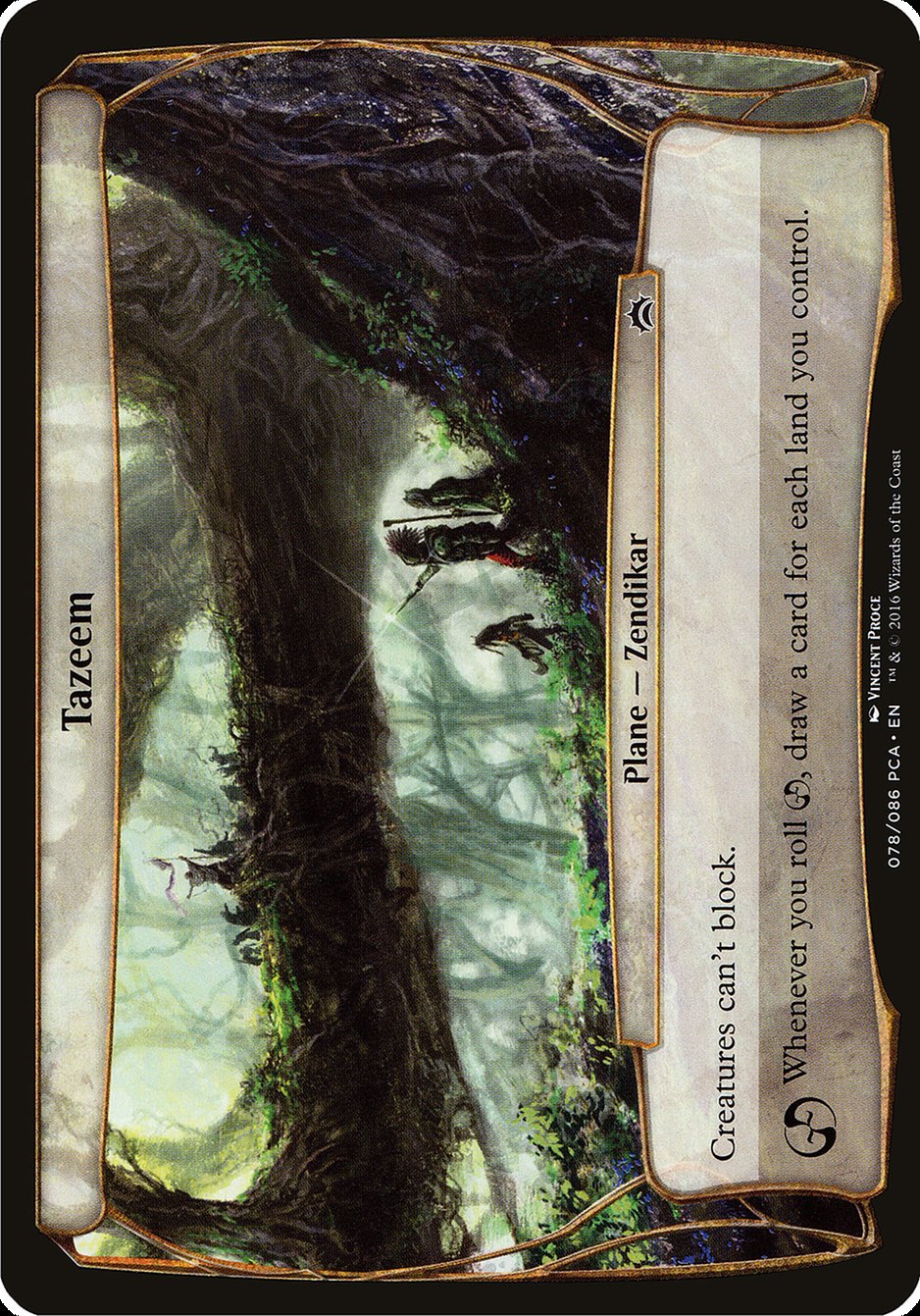 Tazeem [Planechase Anthology Planes] | Game Haven TX