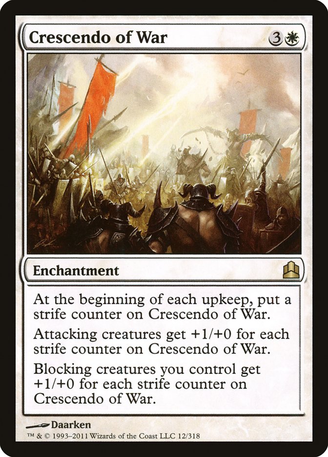 Crescendo of War [Commander 2011] | Game Haven TX
