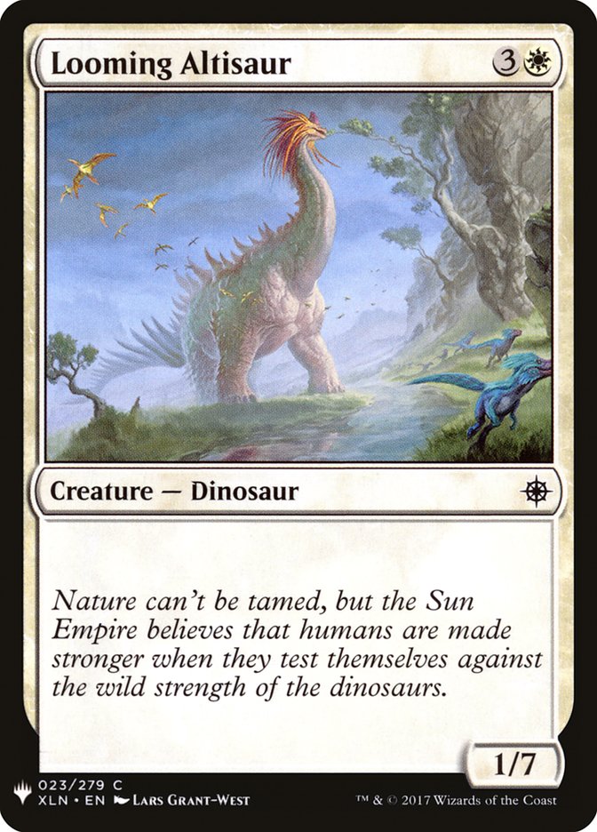Looming Altisaur [Mystery Booster] | Game Haven TX