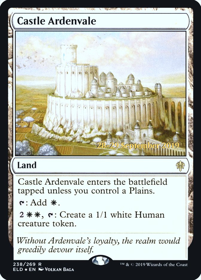 Castle Ardenvale [Throne of Eldraine Promos] | Game Haven TX