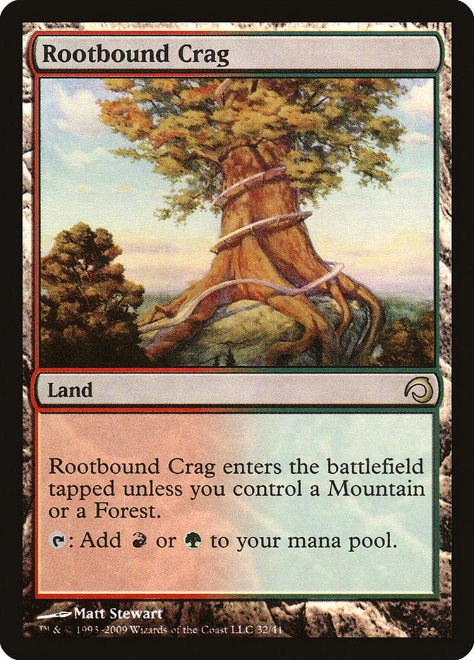 Rootbound Crag [Premium Deck Series: Slivers] | Game Haven TX