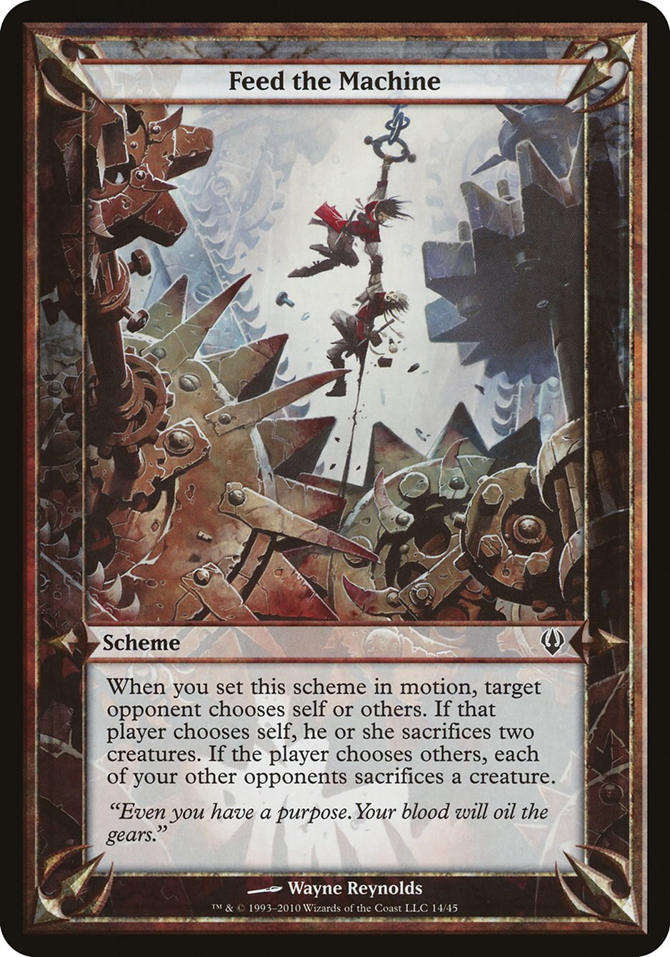 Feed the Machine [Archenemy Schemes] | Game Haven TX