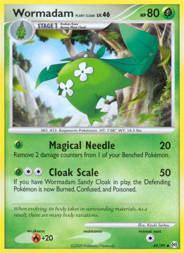 Wormadam Plant Cloak (49/99) [Platinum: Arceus] | Game Haven TX