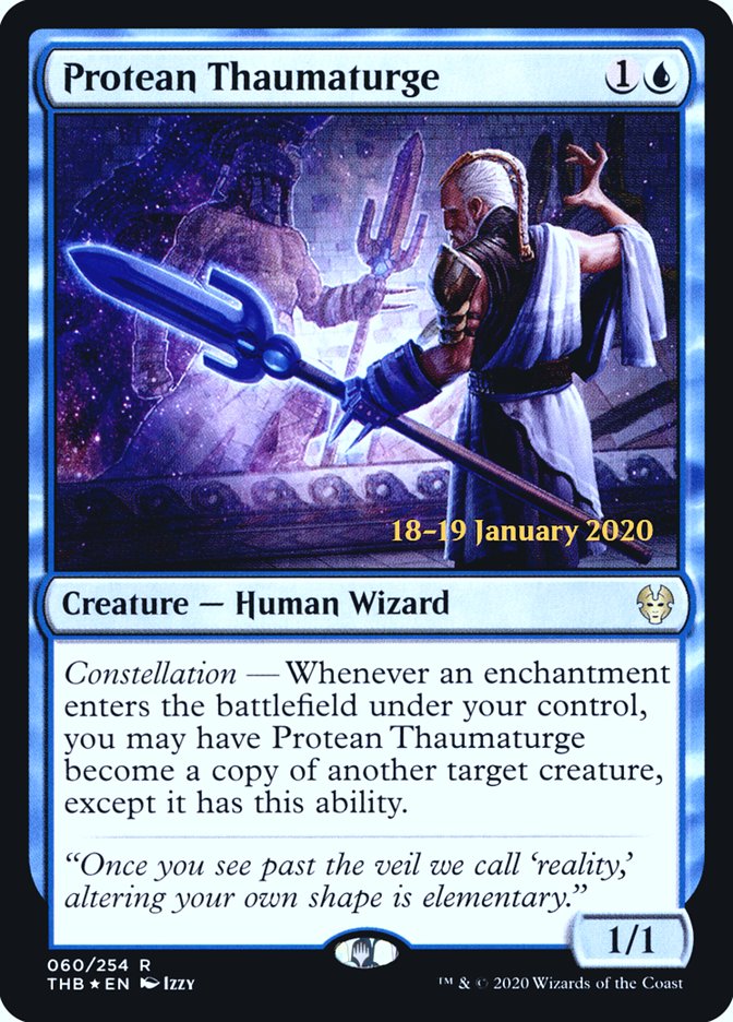 Protean Thaumaturge [Theros Beyond Death Promos] | Game Haven TX