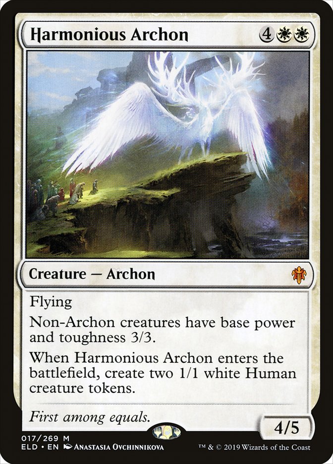 Harmonious Archon [Throne of Eldraine] | Game Haven TX