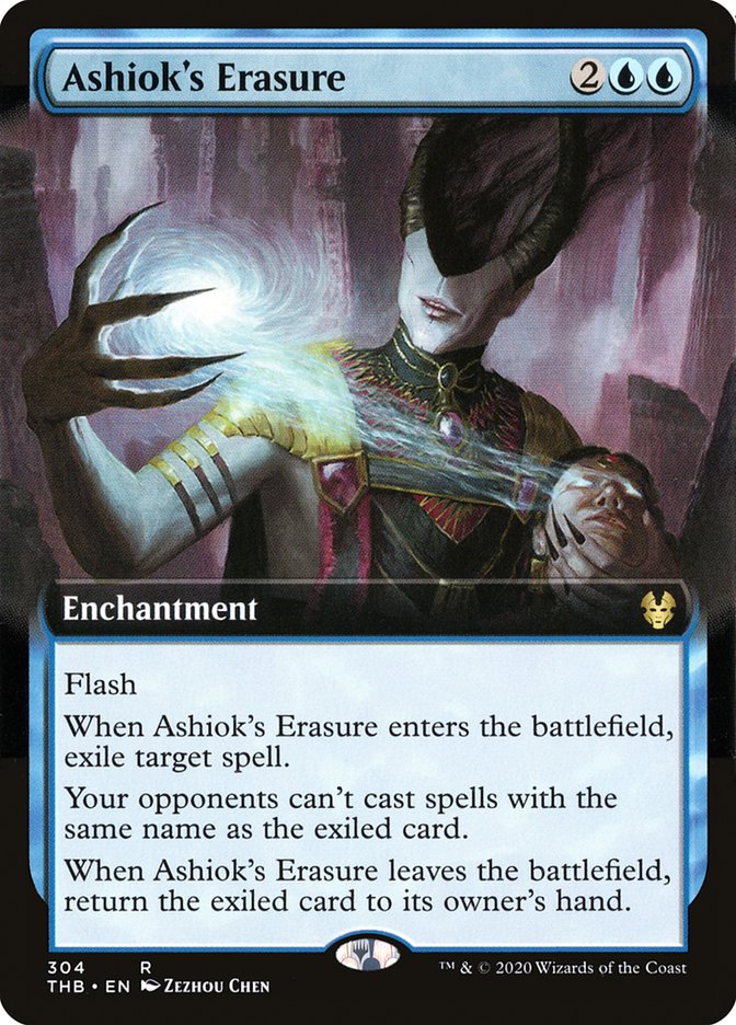 Ashiok's Erasure (Extended Art) [Theros Beyond Death] | Game Haven TX