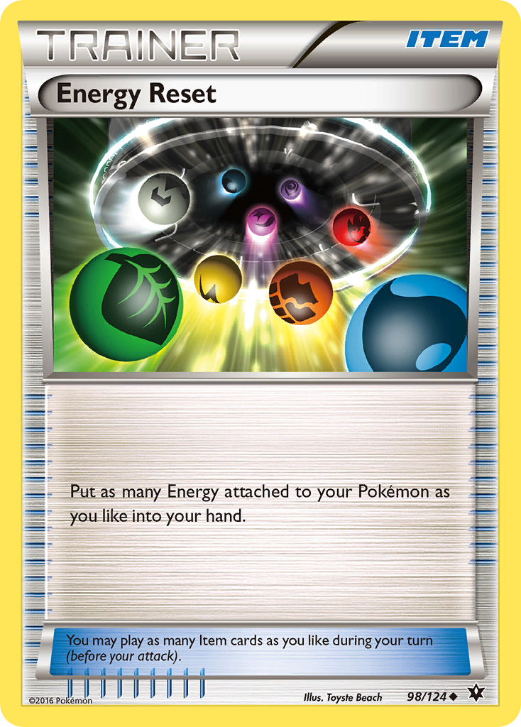 Energy Reset (98/124) [XY: Fates Collide] | Game Haven TX