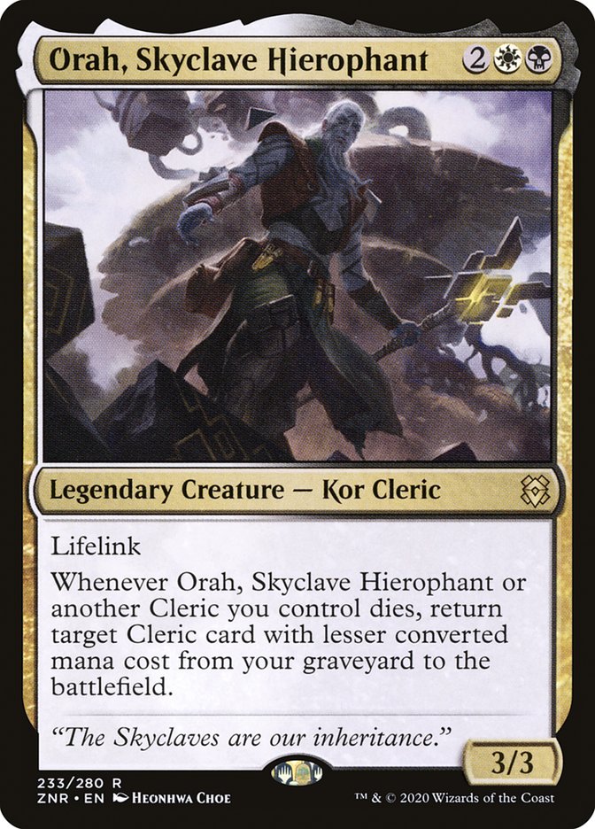 Orah, Skyclave Hierophant [Zendikar Rising] | Game Haven TX