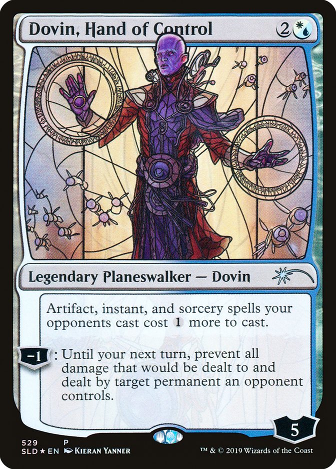 Dovin, Hand of Control (Stained Glass) [Secret Lair Drop Promos] | Game Haven TX