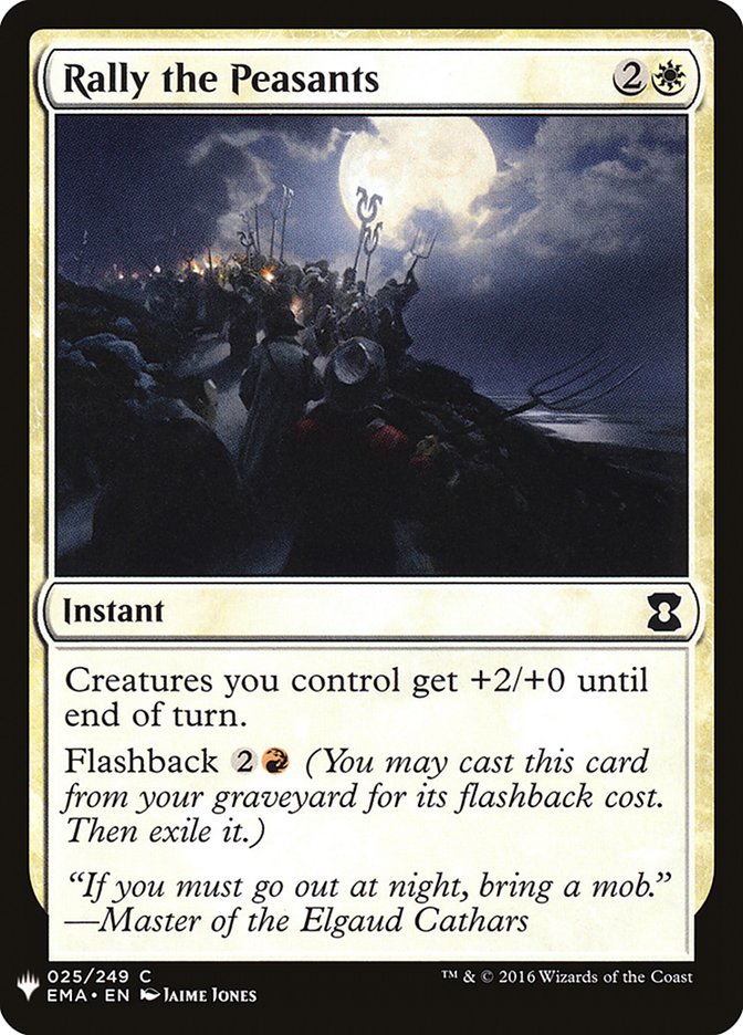 Rally the Peasants [Mystery Booster] | Game Haven TX