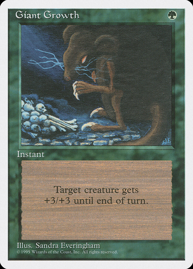 Giant Growth [Fourth Edition] | Game Haven TX