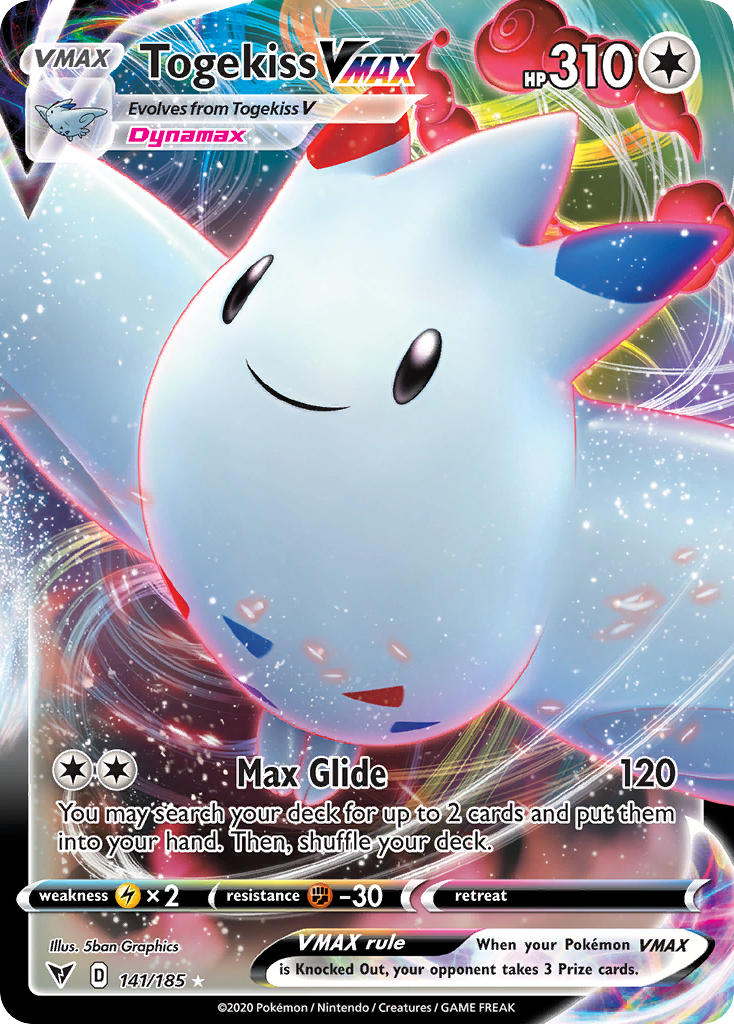 Togekiss VMAX (141/185) [Sword & Shield: Vivid Voltage] | Game Haven TX