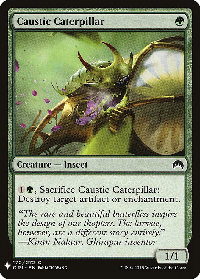 Caustic Caterpillar [Mystery Booster] | Game Haven TX