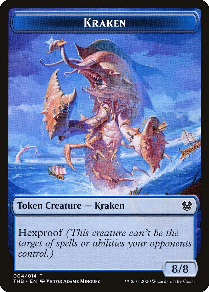 Kraken Token [Theros Beyond Death] | Game Haven TX