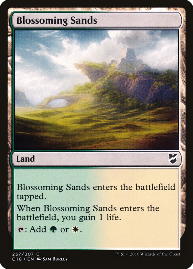 Blossoming Sands [Commander 2018] | Game Haven TX