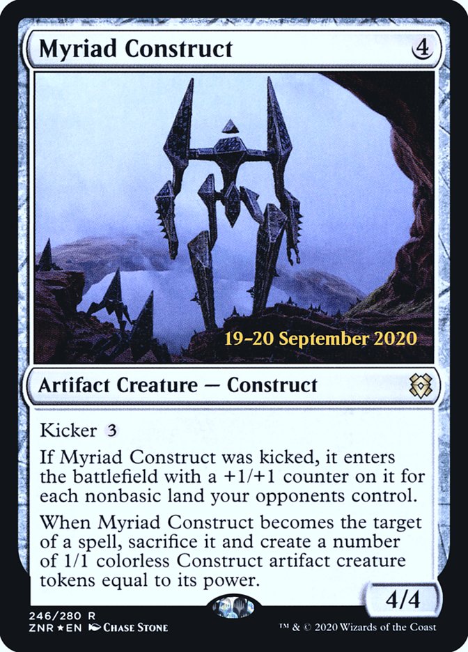 Myriad Construct [Zendikar Rising Promos] | Game Haven TX