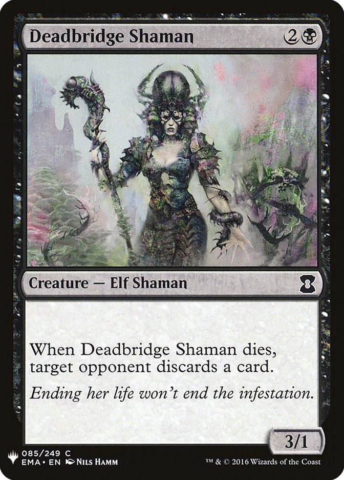 Deadbridge Shaman [Mystery Booster] | Game Haven TX