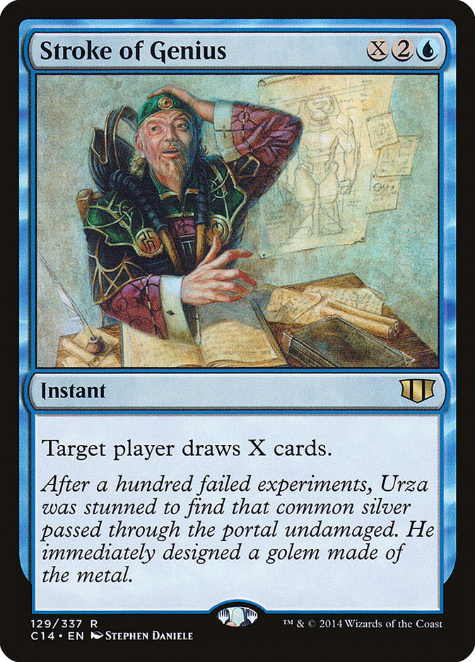 Stroke of Genius [Commander 2014] | Game Haven TX