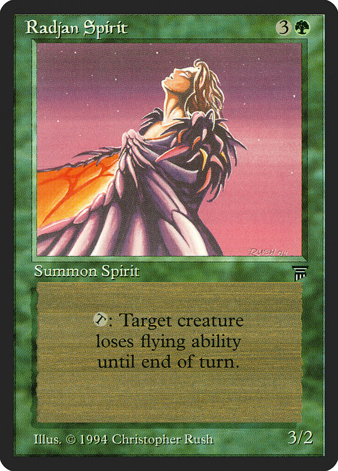 Radjan Spirit [Legends] | Game Haven TX