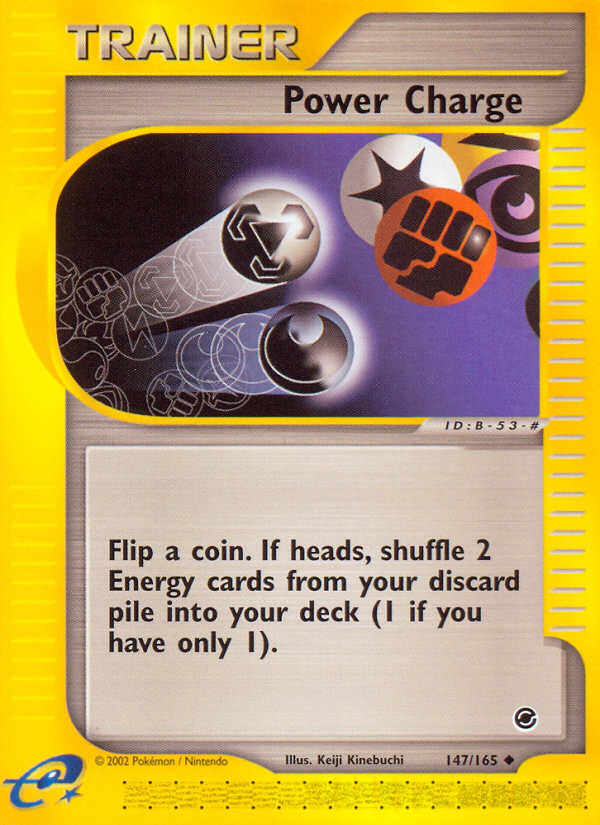 Power Charge (147/165) [Expedition: Base Set] | Game Haven TX