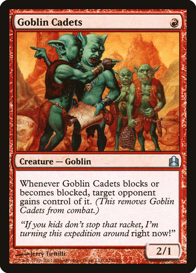 Goblin Cadets [Commander 2011] | Game Haven TX
