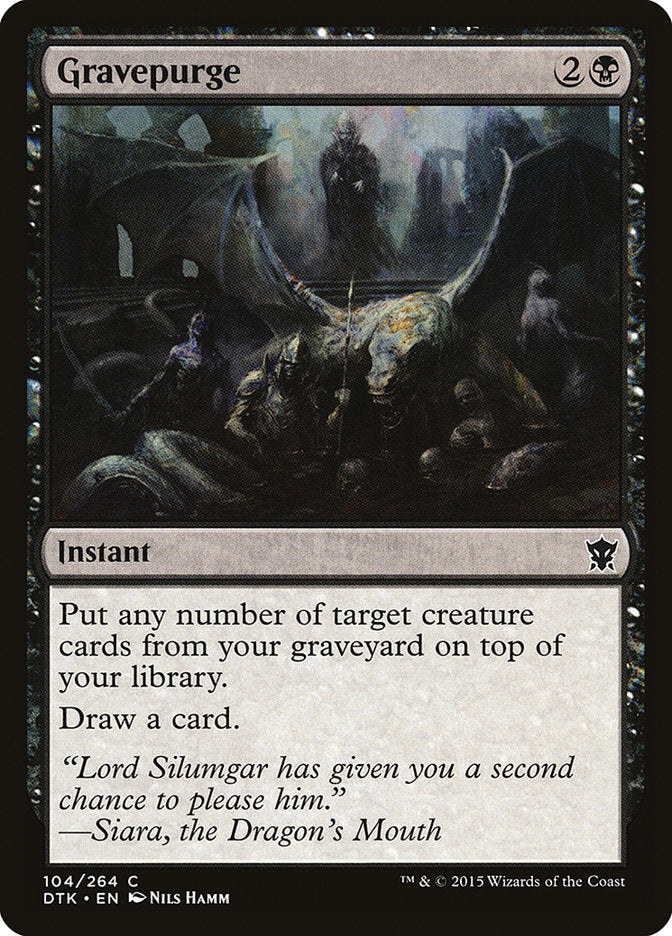 Gravepurge [Dragons of Tarkir] | Game Haven TX