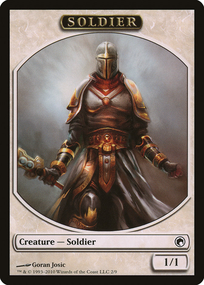 Soldier [Scars of Mirrodin Tokens] | Game Haven TX