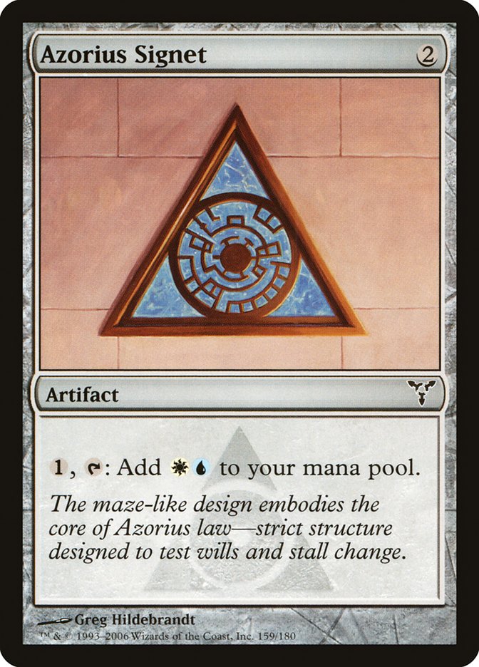 Azorius Signet [Dissension] | Game Haven TX
