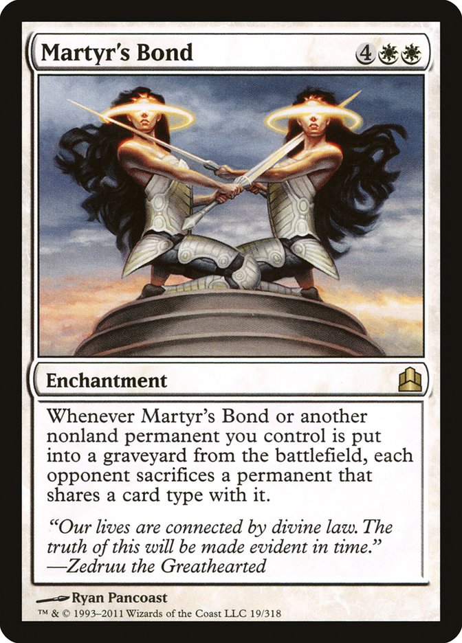Martyr's Bond [Commander 2011] | Game Haven TX
