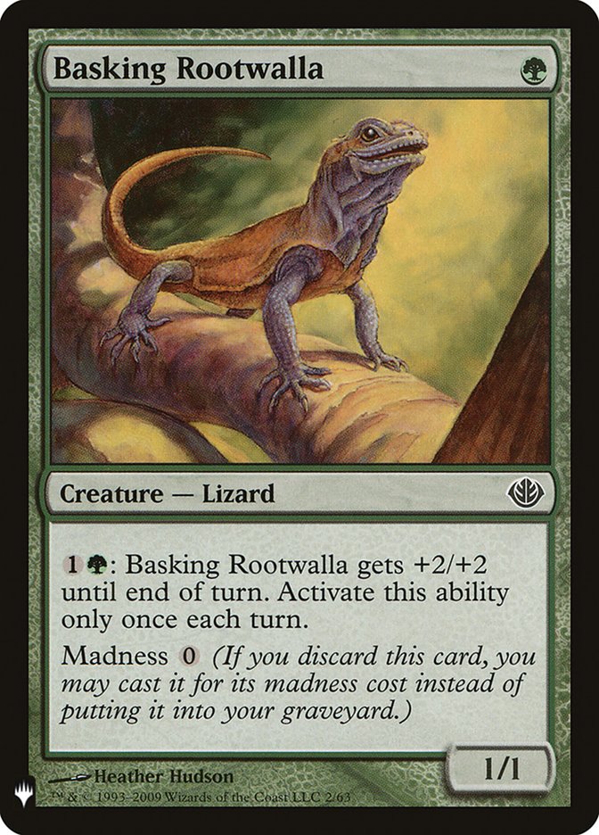 Basking Rootwalla [Mystery Booster] | Game Haven TX