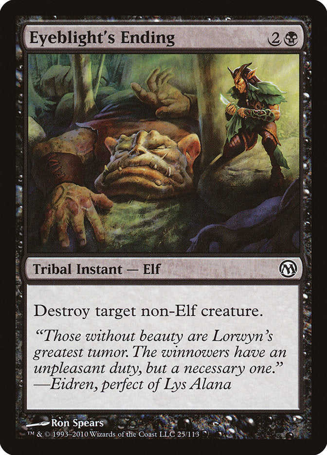 Eyeblight's Ending [Duels of the Planeswalkers] | Game Haven TX