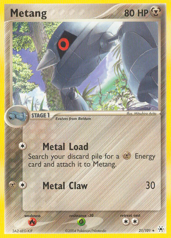 Metang (21/101) [EX: Hidden Legends] | Game Haven TX