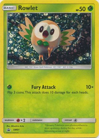 Rowlet (SM01) (General Mills Promo) [Sun & Moon: Black Star Promos] | Game Haven TX