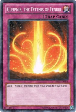 Gleipnir, the Fetters of Fenrir [BATT-EN011] Starfoil Rare | Game Haven TX