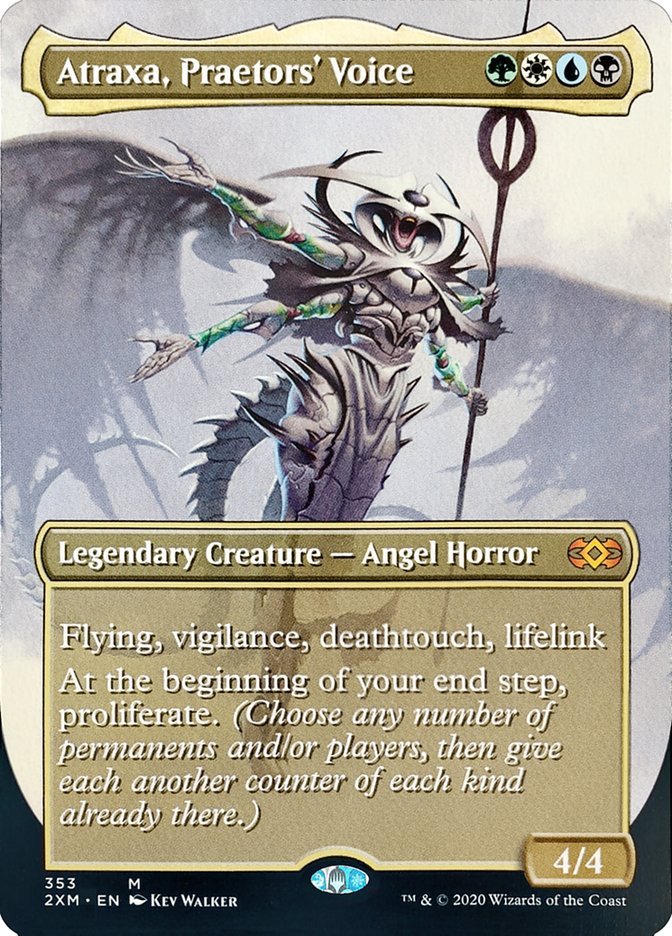 Atraxa, Praetors' Voice (Showcase) [Double Masters] | Game Haven TX