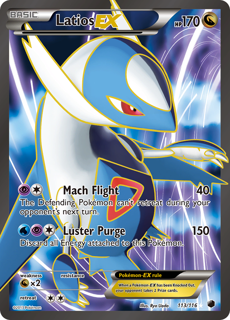 Latios EX (113/116) [Black & White: Plasma Freeze] | Game Haven TX
