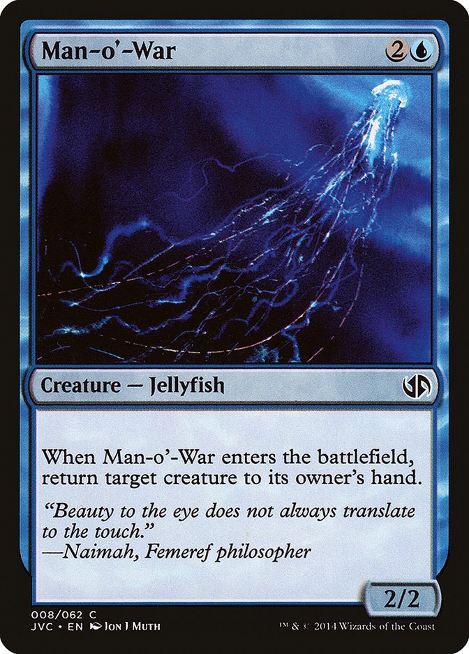 Man-o'-War [Duel Decks Anthology: Jace vs. Chandra] | Game Haven TX
