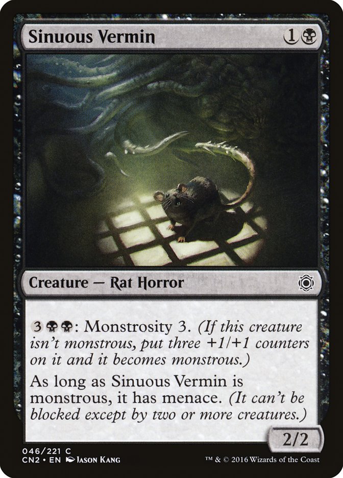 Sinuous Vermin [Conspiracy: Take the Crown] | Game Haven TX