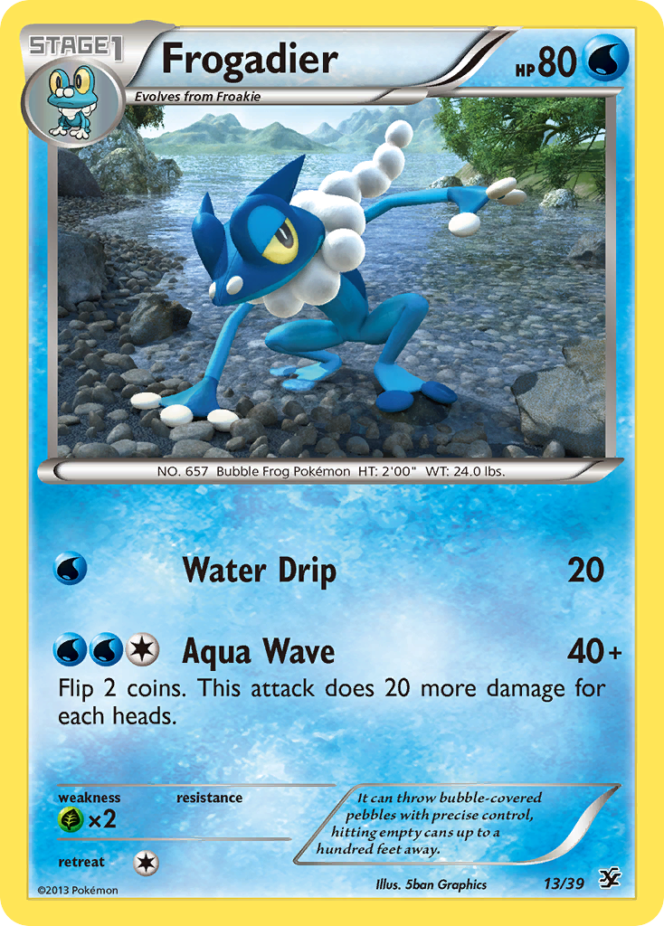 Frogadier (13/39) [XY: Kalos Starter Set] | Game Haven TX