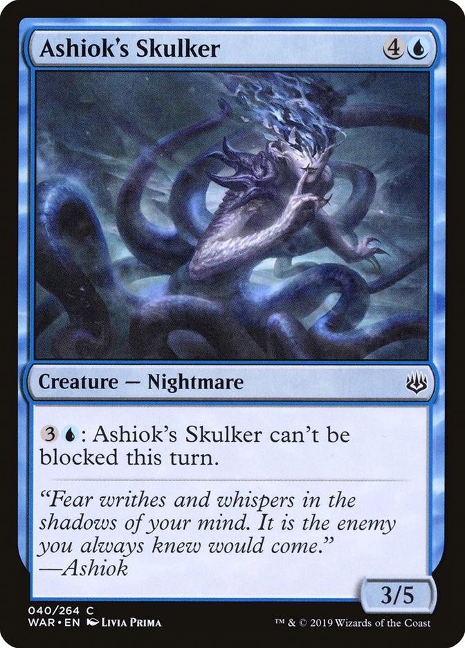 Ashiok's Skulker [War of the Spark] | Game Haven TX