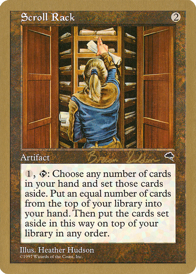 Scroll Rack (Brian Selden) [World Championship Decks 1998] | Game Haven TX